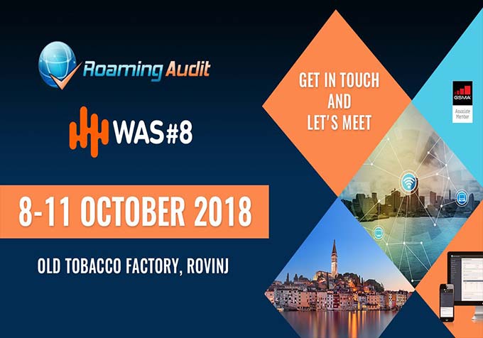 Read more about the article Roaming Audit will be attending #WAS8 in ROVINJ, CROATIA from October 8 to 11. Get in touch and let’s meet there